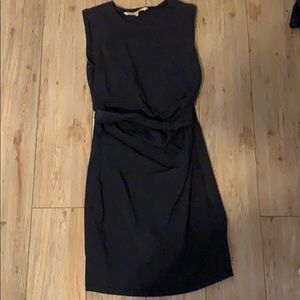 Rachel Roy Blue stretch dress with front strap